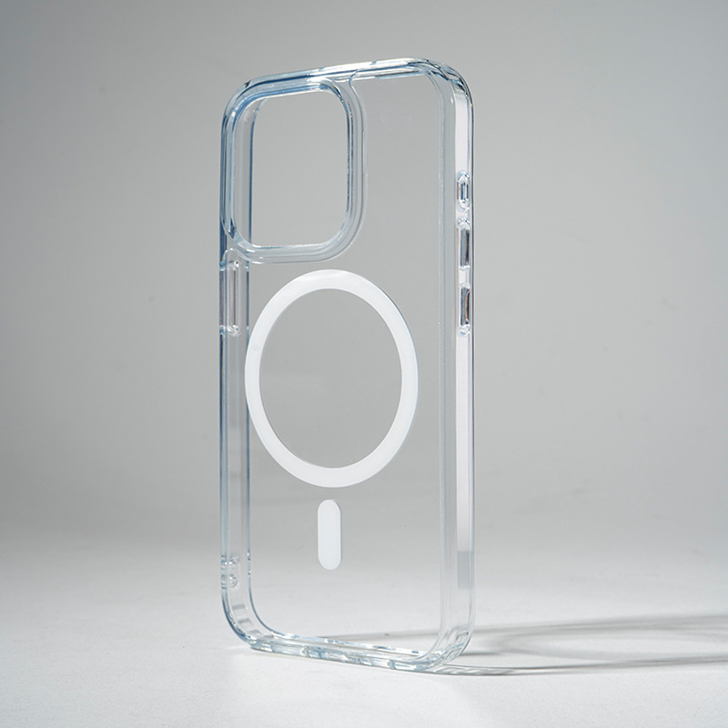 for iPhone 15 Pro Max Case, Compatible with MagSafe, Military-Grade Protection, Resists Yellowing and Scratches, Magnetic Phone Case for iPhone 15 Pro Max